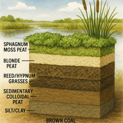 Peat Bog layers